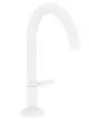 AXOR-HG-AXOR-One-Waschtischmischer-Select-170-mit-Push-Open-Ablaufgarnitur-Mattweiss-48020700 gallery number 1